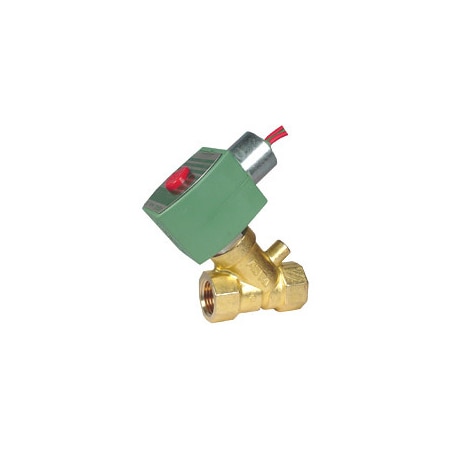 Asco Solenoid Valve, 2-Way, Normally Closed, 1/2 inches Pipe Size 8210G015